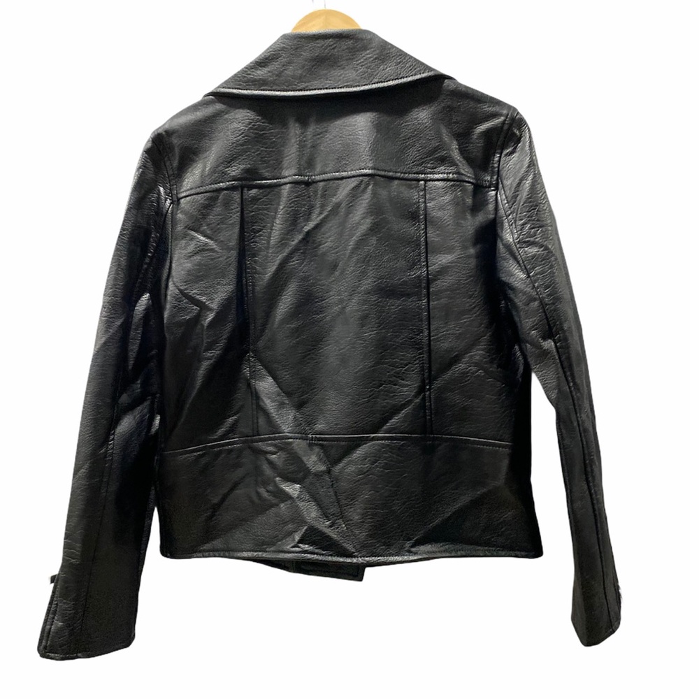 NWOT Elizabeth and James Faux Leather Moto Jacket - Picture 5 of 8
